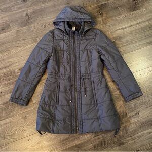 Olsen winter coat women’s quilted style‎ coat with hood European Quality